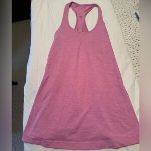 Pink razorback Lululemon Athletica tank